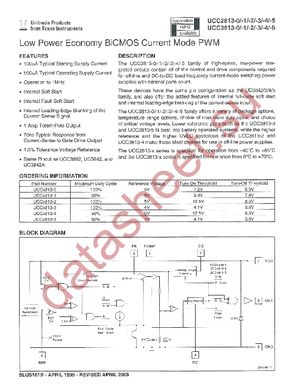 UCC2813DTR-2 datasheet  